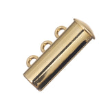 3 Strand Gold Slide Clasp 1/pk