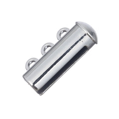 Nickel 3 Strand Slide Clasp 1/pk