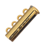 4 Strand Gold Slide Clasp 1/pk