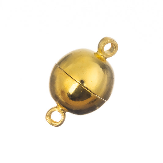 10mm Gold Magnetic Clasp 1/pk