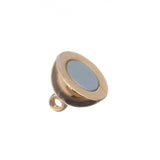 10mm 14kt Gold Plated Magnetic Clasp 10/pk