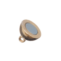 10mm 14kt Gold Plated Magnetic Clasp 10/pk