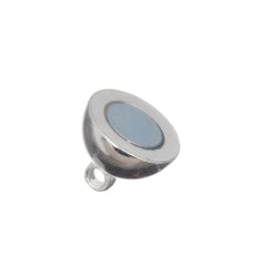 10mm Silver Magnetic Clasp 1/pk