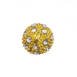 10mm Gold Magnetic Rhinestone Clasp 1/pk