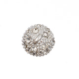 10mm Silver Magnetic Rhinestone Clasp 1/pk