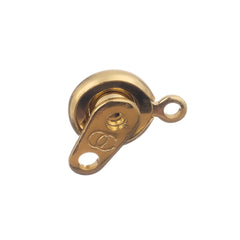 24kt Gold Plated Stainless Steel Button Clasp 5/pk