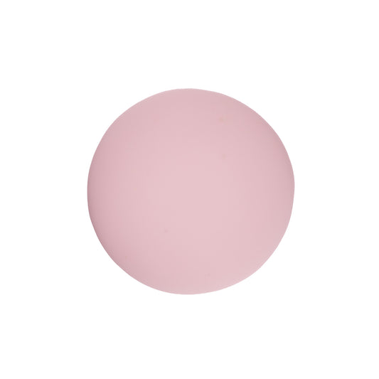 Resin Cabochons, Round 18mm Matte Pink 10/pk