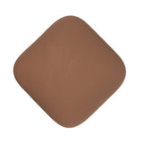 Resin Cabochons, Square 17mm Matte Brown 10/pk