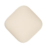 Resin Cabochons, Square 17mm Matte Cream 10/pk