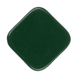 Resin Cabochons, Square 17mm Matte Emerald 10/pk