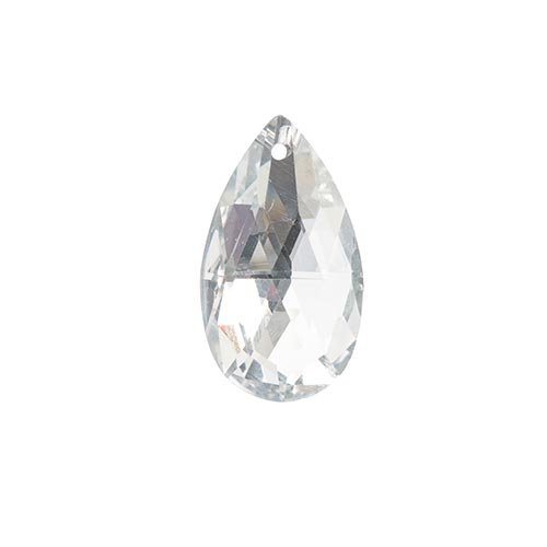 1 1/2" Crystal Teardrop Crystal Lane Pendant 1/pk