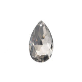 1 1/2" Black Teardrop Crystal Lane Pendant 1/pk