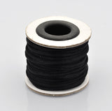 2mm Black Rattail Cord 10m