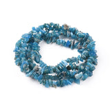Apatite (Natural) Bead Chips 33" Strand