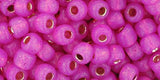 6/0 Toho Seed Beads #2107 S/L Milky Hot Pink 8-9g Vial