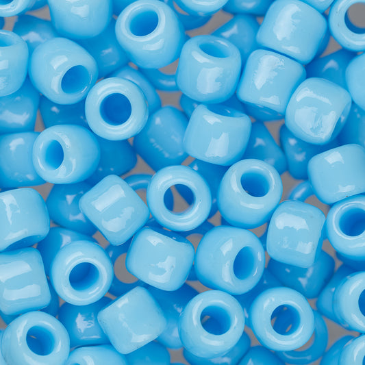 6/0 Toho Seed Beads #43 Opaque Blue Turquoise 8-9g Vial