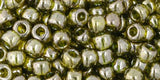 6/0 Toho Seed Beads #457 Gold Luster Green Tea 8-9g Vial