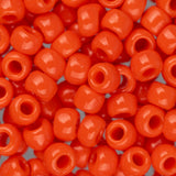 6/0 Toho Seed Beads #50 Opaque Sunset Orange 8-9g Vial