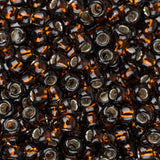 *8/0 Toho Seed Beads #2205 Silver Lined Root Beer 8-9g Vial