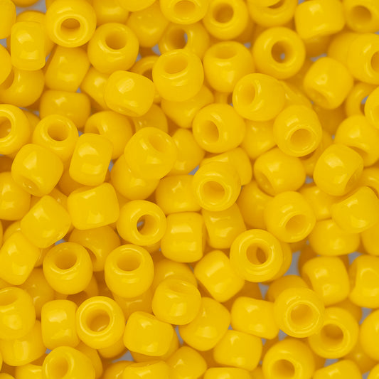 8/0 Toho Seed Beads #42B Opaque Sunshine 8-9g Vial