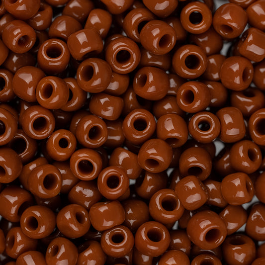 8/0 Toho Seed Beads #46L Opaque Terra Cotta 8-9g Vial