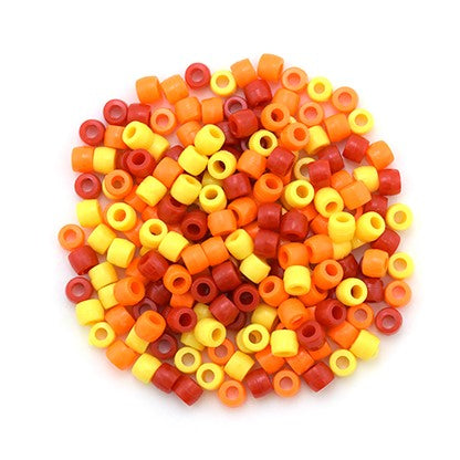 Pony Beads 200/pk - Sunshine