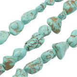 10-15mm Turquoise Nugget (Natural) Beads 30/Strand