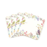 Earring Cards 2" Birds & Flowers 50/pk