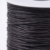 Waxed Cotton Cord 1mm Dark Brown 100yd/Roll