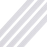 *5mm Flat White Elastic - Price Per Yard