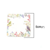 Earring Cards 2" Birds & Flowers 50/pk