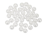 10mm Craft Pearls White 40/pk