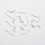 Silver Fish Hook Earrings 10/pk