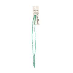 Crystal Lane Rondelle 1.5x2.5mm Opaque Turquoise Green 246/Strand