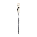 Crystal Lane Rondelle 1.5x2.5mm Op Gunmetal Luster 246/Strand