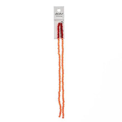 Crystal Lane Rondelle 3x4mm Transparent Red 110/Strand