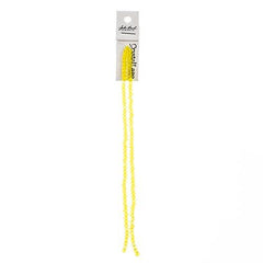 Crystal Lane Rondelle 3x4mm Transparent Yellow 110/Strand