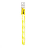 Crystal Lane Rondelle 6x8mm Transparent Yellow 58/Strand