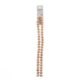 Crystal Lane Rondelle 8x10mm Tr Lt Champagne Luster 46/Strand