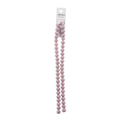 Crystal Lane Rondelle 8x10mm Opaque Light Purple 46/Strand