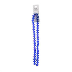 Crystal Lane Rondelle 8x10mm Transparent Sapphire AB 46/Strand