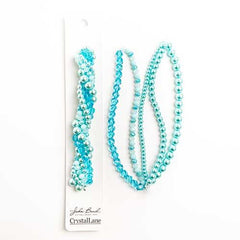 Crystal Lane Twisted Bead Strands Bell Flower