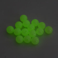 5mm Round Glow In The Dark Plastic Beads 1000/pk