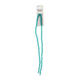 Crystal Lane Bicone 4mm Opaque Turquoise Blue 96/Strand