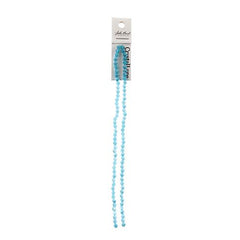 Crystal Lane Bicone 4mm Opaque Blue AB 96/Strand