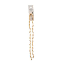 Crystal Lane Bicone 6mm Opaque Cream AB 64/Strand