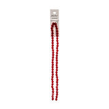 Crystal Lane Bicone 6mm Opaque Red 64/Strand