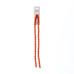 Crystal Lane Bicone 6mm Opaque Orange 64/Strand