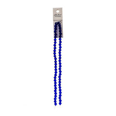 Crystal Lane Bicone 6mm Transparent Dark Sapphire 64/Strand