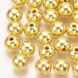 6mm Craft Pearls Metallic Gold 100/pk